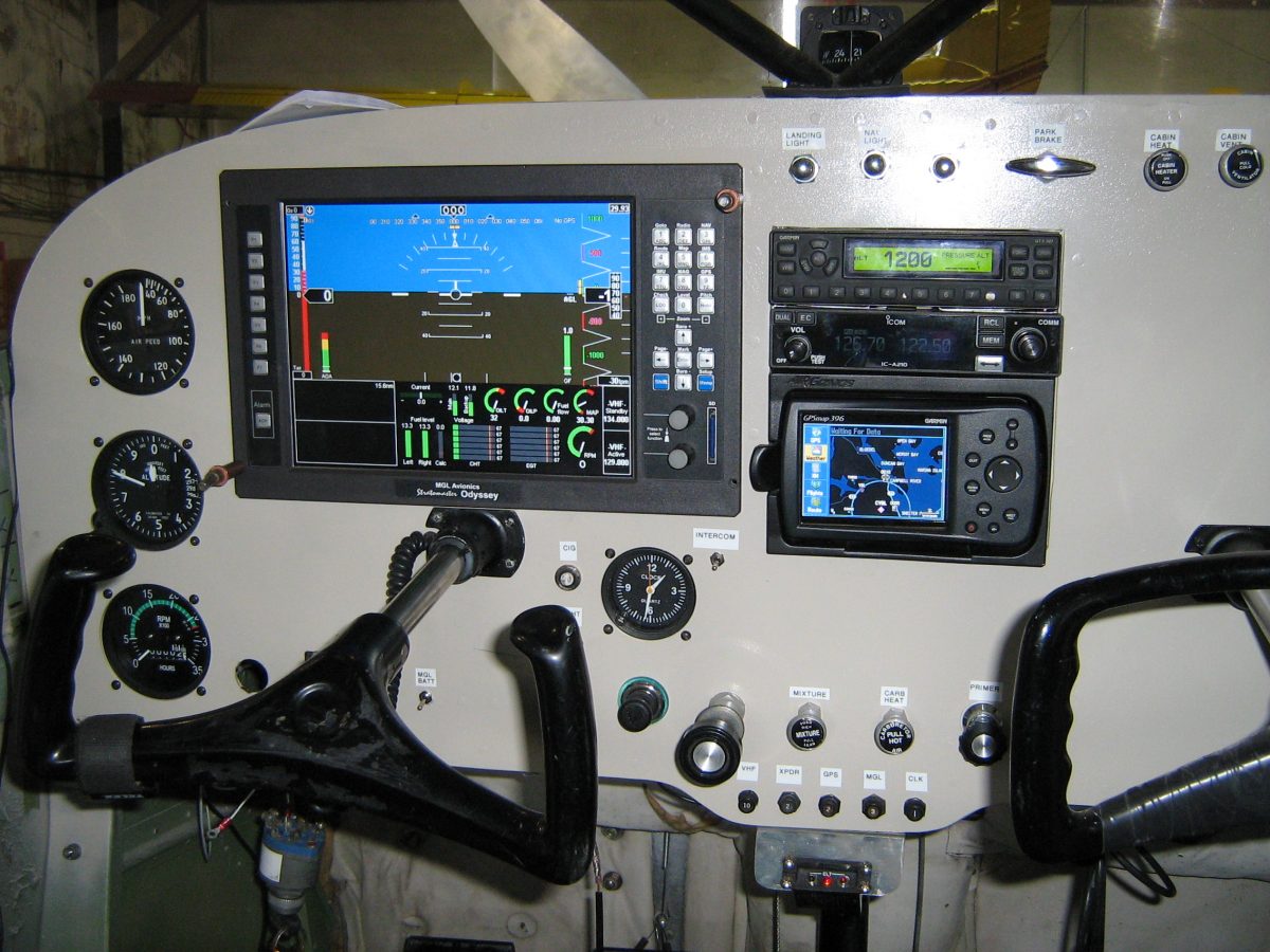 glass cockpit avionics