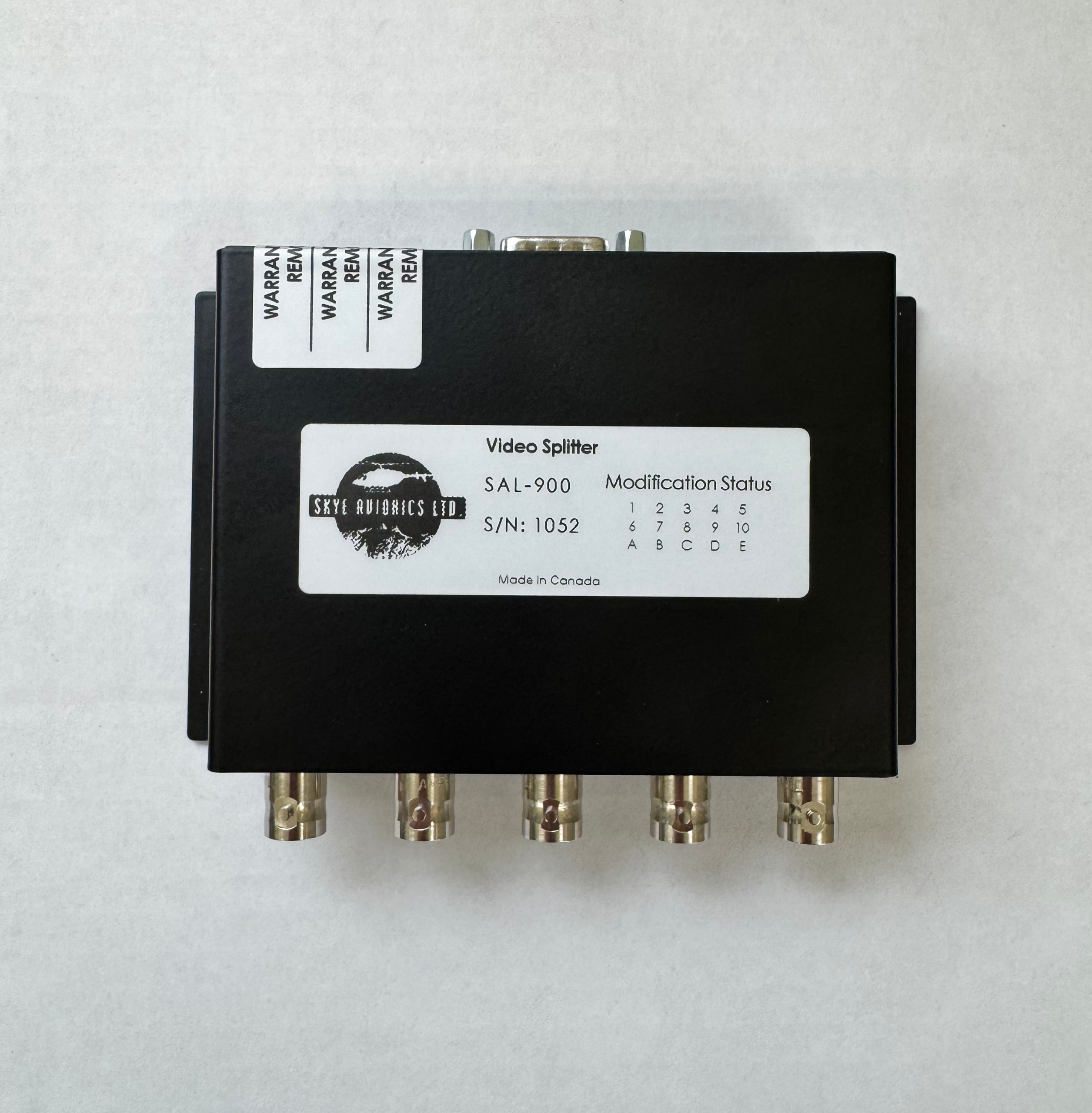 sal-900 video splitter